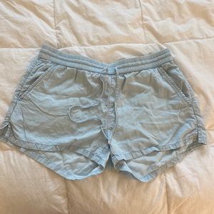 AERIE LIGHT BLUE SHORTS